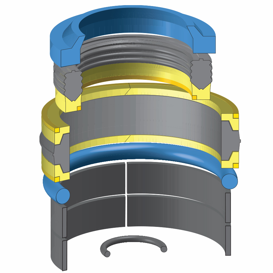 991-00016 Loader Lift Cylinder Seal Kit Fits JCB 3CX 3D 4C 4CN 