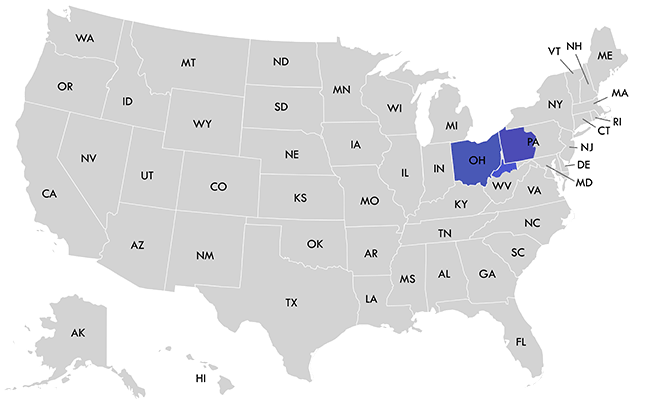 Jerry Balestrino Territory Map