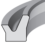Metal Clad Wiper Metric Details about   MCWI-90-105-6 Urethane 