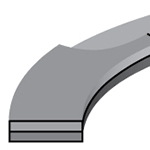 RR - INTERNAL STEEL SPIRAL RETAINING RING - INCH