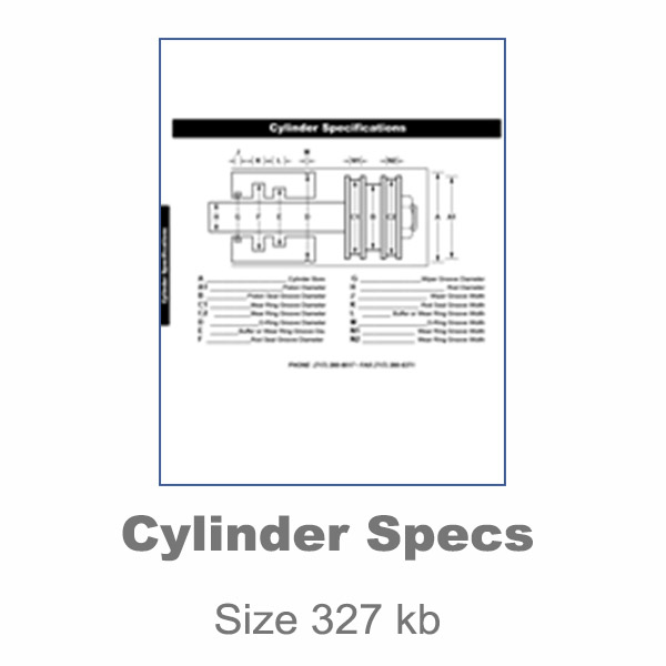 Cylinder Specs