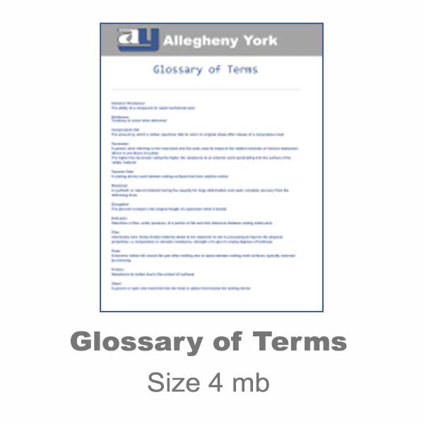 Glossary of Terms