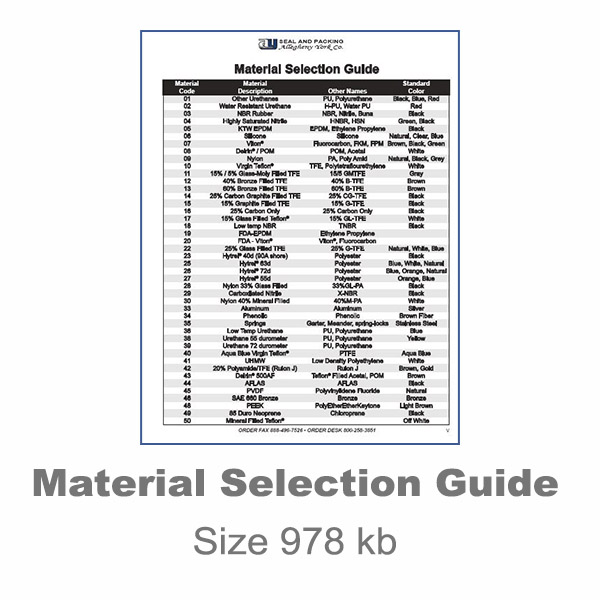 material Selection Guide