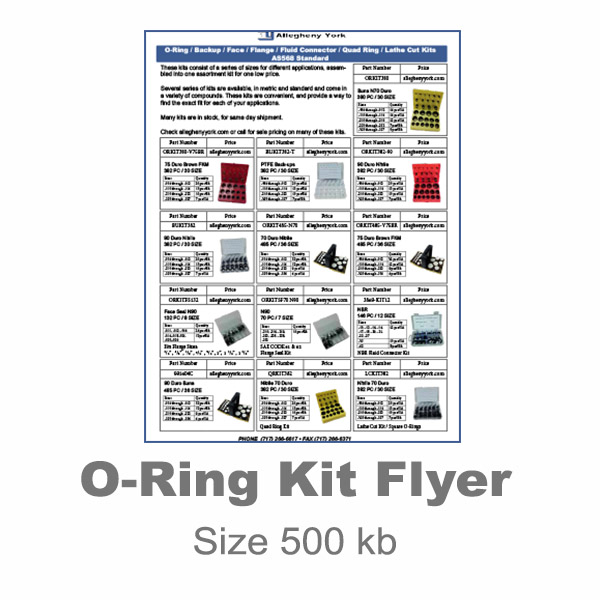O Ring Kit Flyer
